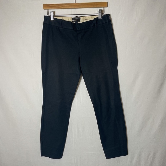 JCREW signature black Minnie style work pants size 2 - Picture 1 of 7